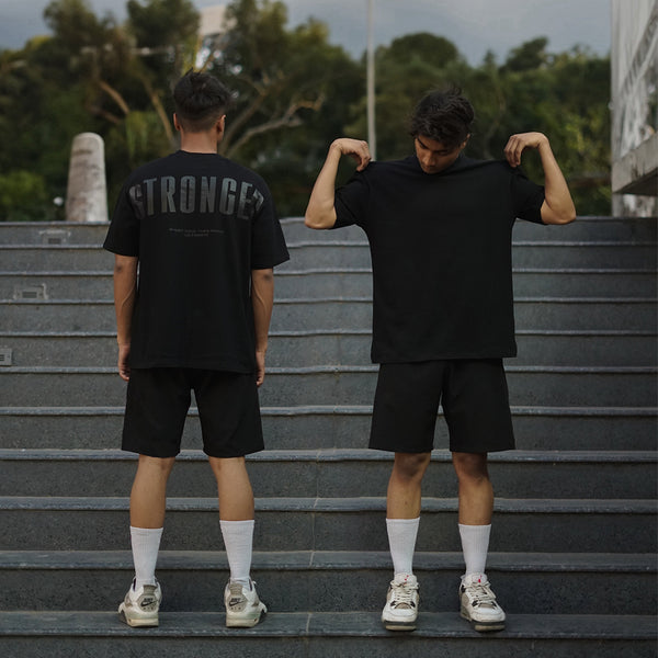 STRONGER BLACK OVERSIZE
